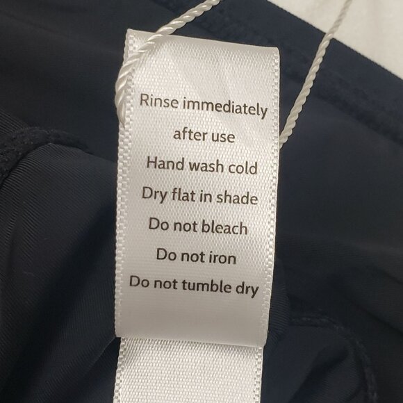 Andie Swim Nantucket One-Piece Swimsuit Black One-Shoulder NWT - Pick Your Size - Picture 9 of 16